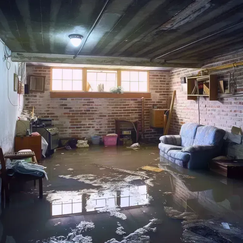 Flooded Basement Cleanup in Mount Carmel, TN